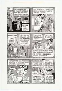 Williamson, Skip - Skip Williamson Smoot #1 "Snappy Sammy Smoot" Unnumbered Story Page Original Art (Williamson, 1995)....