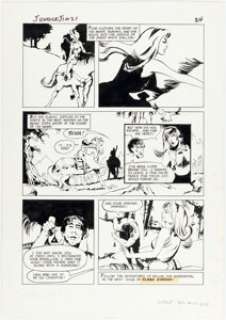 Jeffrey Catherine Jones Jungle Jim #21 Unpublished Story Page 24 Original Art (c. 1967).... | Heritage
