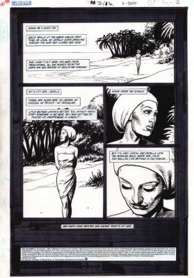 Steve Dillon | Hellblazer #72 Page 1 by Steve Dillon | Panel Gallery