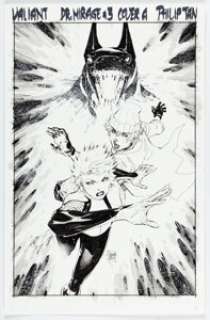 Tan, Philip | Philip Tan Doctor Mirage #3 Cover Original Art (Valiant Entertainment, 2019).... | Heritage