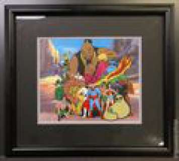 Hanna-Barbera Superheroes Painted Animation Cell (Framed) | mycomicshop.com