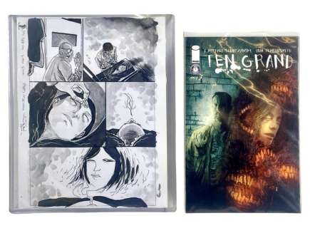 "Ten Grand" Original Comic Art & Issue #3 Comic | misc / divers