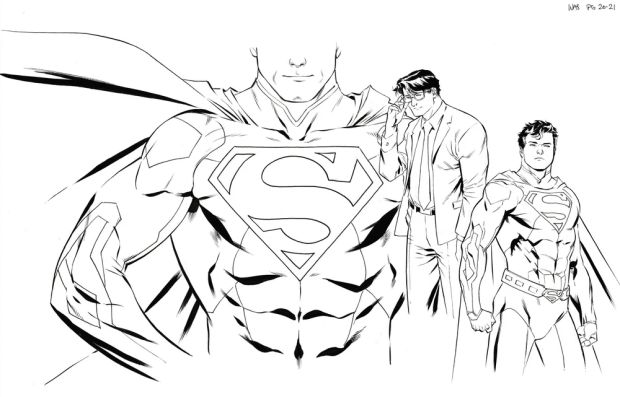 Marcus To | The World According to Superman Page 20-21 | The Artist Bullpen