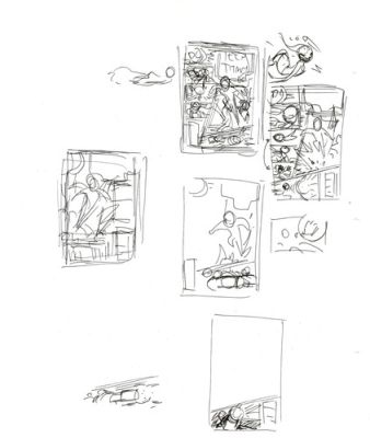 Dave Bullock Hand-Drawn Comic Illustration for Covers n Book DC M19 | eBay US (Buy It Now)