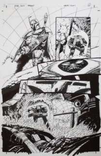 Henry Flint - Boba fett - star wars tales issue 18 pg 6 - henry flint art