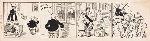 Wacław Drozdowski (1895 - 1951) | Wacław Drozdowski | "Wicek i Wacek", pasek komiksowy do czasopisma "Express Ilustrowany", 1946 | Desa Unicum