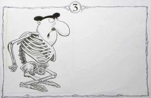 Emmanuel Reuzé |  » L’Art du 9e Art  » – Les Bidochon – Illustration Originale | Zic et Bul