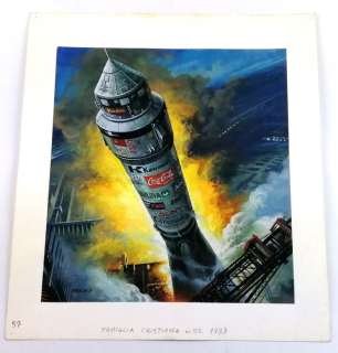 Severino Baraldi - Illustr. Origin. "Missile Sponsorizzato" - Firmato - Loose page - First edition - (1988) | Catawiki
