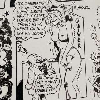 Tina Tailpipe - Original page - New Clothes - Size: 43,5 x 60,8 cm. - (1982) | Catawiki