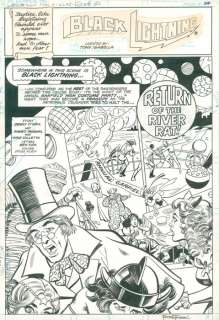 Worlds Finest #261 - Black Lightning, classic title splash - First edition - (1980) | Catawiki