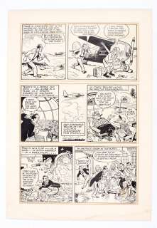 Film Fun/Terry Thomas 3 original consecutive artworks by Terry Wakefield for Film Fun (1950s). | Comic Book Auctions ltd