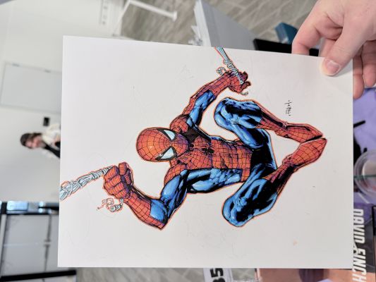 Spider-Man Illustration by David Finch | Raremarq