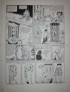 Les pionniers du nouveau monde T3 - Planche originale (p.27) encre de Chine - Le champ d’en haut - (1986) | Catawiki
