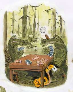 Vuillemin, Philippe - Dessin original + mise en couleur original - Poker tricheur - (2000) | Catawiki