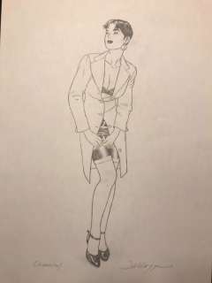 Baldazzini - disegno originale "Chiaraâ€ - Loose page | Catawiki