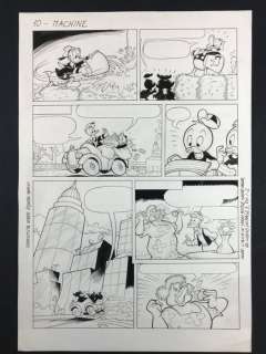 R. Scarpa - tavola originale "Paperino e La Sindrome del Seguito" - Loose page - First edition - (2005) | Catawiki