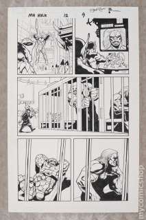 Original Art for Marvel Adventures Hulk Issue 12, Page 9 by Steve Scott and Nate Massengill | mycomicshop.com
