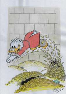 Scrooge McDuck - Millet - Original Drawing | Catawiki