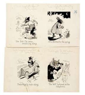 "UNCLE WIGGILY’S ADVENTURES" ORIGINAL ART LOT. | Hake’s