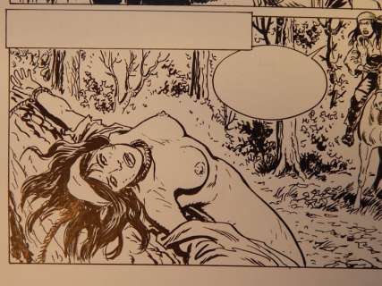 Claus Scholz - De Rode Ridder - Originele pagina (p.27) - Kinderrovers - (2015) | Catawiki