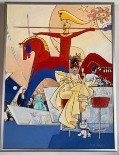 Henk Kuijpers | Franka - Acrylverfschilderij op linnen - De vlucht van de Atlantis - (2005) | Catawiki