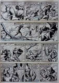 Willy Vandersteen, Frank Sels | De Rode Ridder 20 - Originele pagina (p.26) - Kerwyn de magiër (1964) | Catawiki