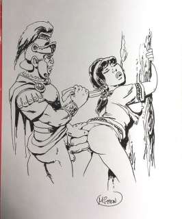 Jean-Yves Mitton | Messalina - Original illustration in book 4 by Jean-Yves Mitton - Cartonné - (2015) | Catawiki