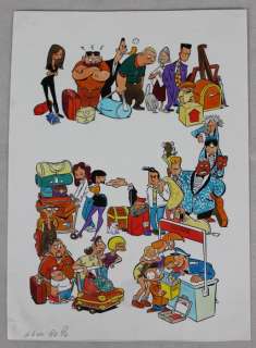 Hanco Kolk | Hanco Kolk - Originele tekening - Cor Daad - Cover voor Taptoe - Formaat 31 x 23 cm - (1992) | Catawiki