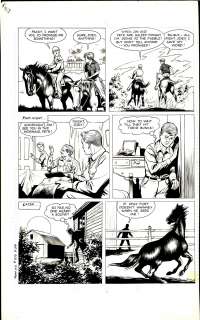 Tom Gill | Gill - Fury #975, Page 22 & 23, Dell, 1959 NO RESERVE | Russ Cochran