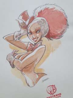 Barbucci, Alessandro | Barbucci, Alessandro - Dessin original - EkhÃ¶ - Poulain Rouge | Catawiki