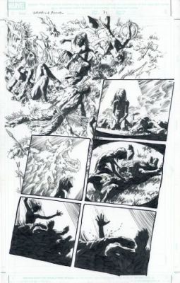 Mike Deodato | Wolverine Annual, Planche 31 | Galerie 9ème Art