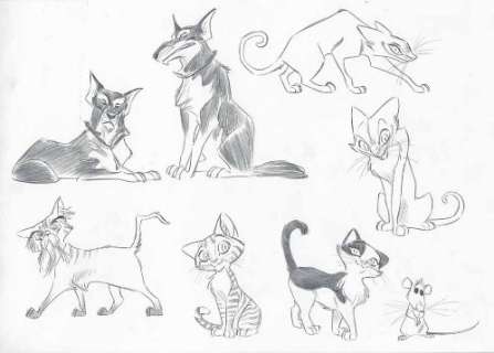 Stéfano Turconi | Léonid, T1 (Les deux albinos), illustration (chiens, chats et souris) | Galerie 9ème Art