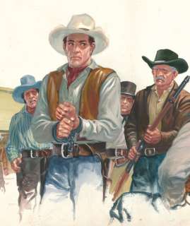 Kresse, Hans G. | Kresse, Hans G. - Originele illustratie in kleur - PEP - Arendsoog in de strijd om de Woodsonranch - (1966) | Catawiki