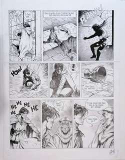 Delaby, Philippe | Delaby, Philippe - Planche originale - L’Étoile polaire T1 - Le Milieu du ciel - (1994) | Catawiki