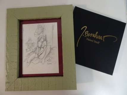 Jan Bosschaert | "Naked Stuff" - Originele erotische tekening door Jan Bosschaert + luxe album (opl. 151 ex.) - Cartonné - EO - (2016) | Catawiki