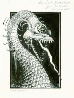 Bourgeon François | La Vouivre Illustration du roman de Bernard Clavel... | Vermot et Associés