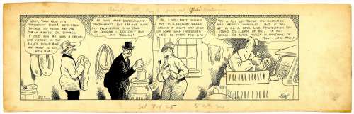 Frank King | King - Gasoline Alley, Original Daily Strip,  2/25/1922 | Russ Cochran