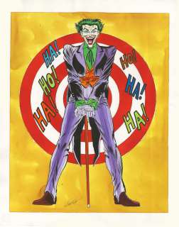 INFANTINO JOKER POSTER RECREATION PAINTING Recreation Art | ComicConnect