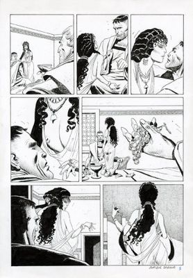 Enrique Breccia | “Golgotha: capitolo 1” – tavola 5 | Cart Gallery