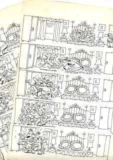 Páginas Originales de Manuel Vázquez - Don Cornelio Ladilla y su Señora María 2p - Completa