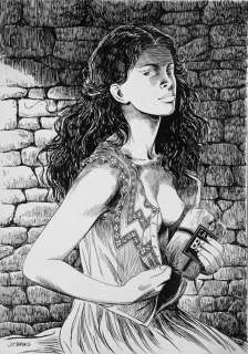 Servais | La Mémoire des Arbres, illustration Ã  l’encre de… | Banque Dessinée