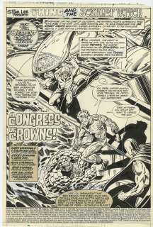 MARVEL TWO-IN-ONE Issue #66 Splash Page | ComicConnect