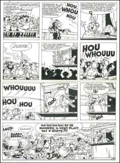 Remacle, Marcel | Remacle, Marcel - Planche originale - Le Vieux Nick et Barbe-Noire T9 - L’Or du "El Terrible" - (1964) | Catawiki