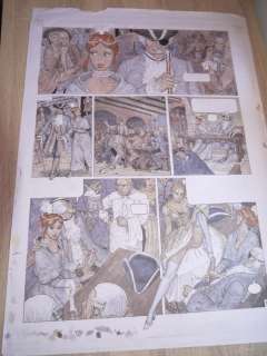 Format: Â± 50 X 62 Cm. | Erich von GÃ¶tha - Planche originale en couleur (p.12) - Les malheurs de Janice Tome 3 - (2003) | Catawiki