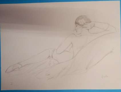 Leone Frollo | Leone Frollo - Illustrazione Originale Firmata "Le Parisien" - Page volante - (1990) | Catawiki