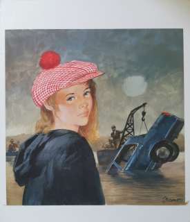 Carlo Jacono | Margaret Millar #6 - Jacono - original cover "Chi perde un amico ...â€ - Page volante - Exemplaire unique | Catawiki