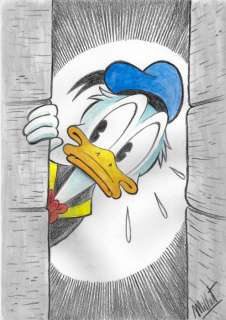 Millet | Donald Duck - Millet - Original Drawing - EO | Catawiki