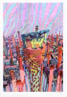 Elene Usdin - Couverture originale de Métal Hurlant – Des lendemains qui hurlent 1995-2005