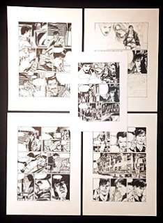 Alessio Fortunato - Lazarus Ledd n. 120 - 5x Tavole originali - Page volante - EO