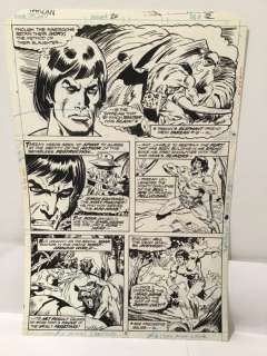 Sal Buscema / Bob Hall | Tarzan #20 - Page #2 - Original page - inked by Sal Buscema / Bob Hall - (1978) | Catawiki